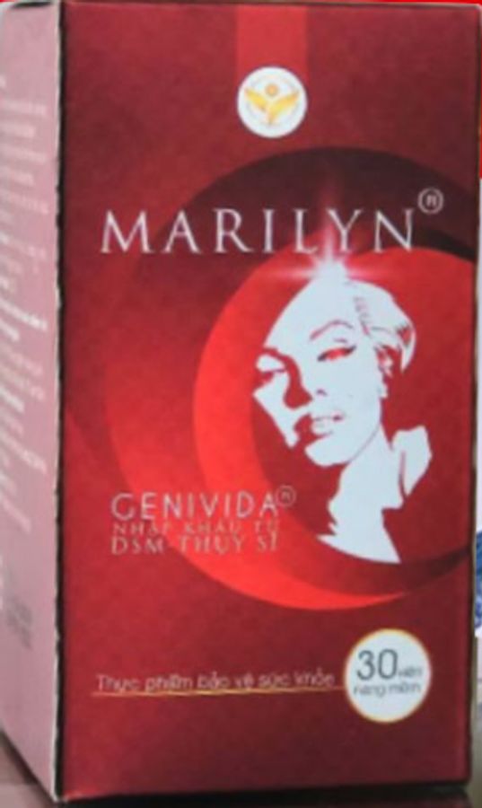 Viên uống hỗ trợ cải thiện nội tiết tố nữ Marilyn Plus hộp 1 lọ x 30 viên nang hàng có sẵn