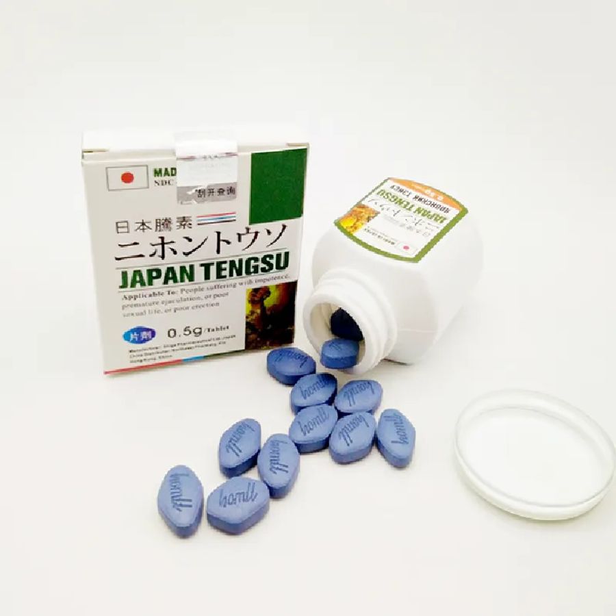 Viên uống hỗ trợ cương dương, tăng cường sinh lý Tengsu hộp 1 lọ 16 viên hàng có sẵn