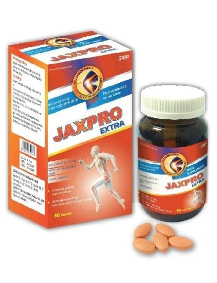 Viên uống hỗ trợ xương khớp Jax Pro Extra hộp 1 lọ 50 viên