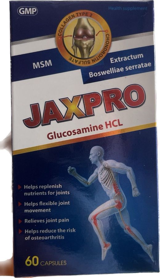 Viên uống hỗ trợ xương khớp Jax Pro hộp 1 lọ 60 viên