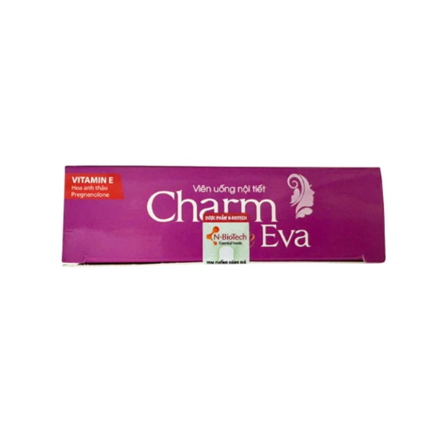 Viên uống nội tiết Charm de Eva N-BioTech hộp 30 viên bản tiêu chuẩn