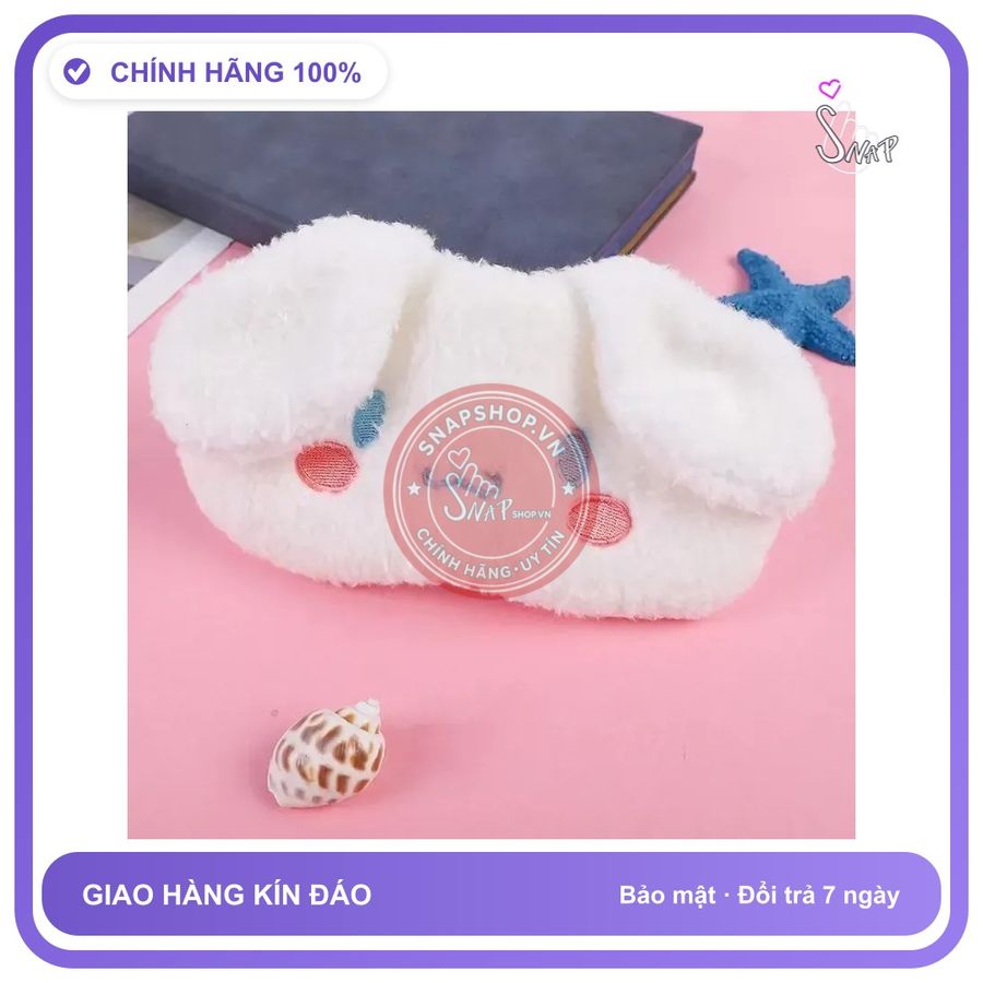 Bịt Mắt Bé Thỏ Bông Dễ Thương N187 Trắng chính hãng - chất vải mềm mát, đường may tỉ mỉ, tôn dáng quyến rũ - giao hàng che tên kín đáo