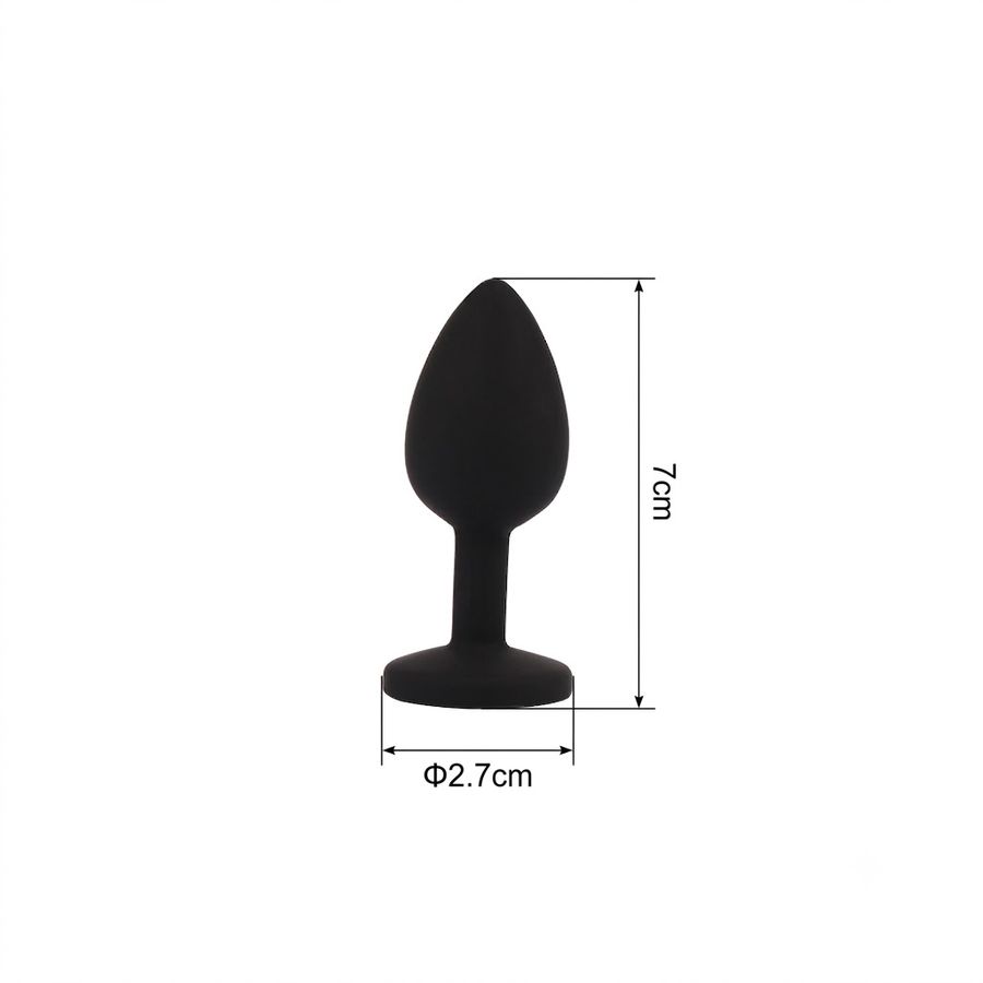 Phích Cắm Hậu Môn Silicone Senuelo Booty Fantasy Gem Plug Size S chính hãng - silicone mềm mại, chất liệu an toàn cho da, dễ vệ sinh - giao hàng che tên kín đáo
