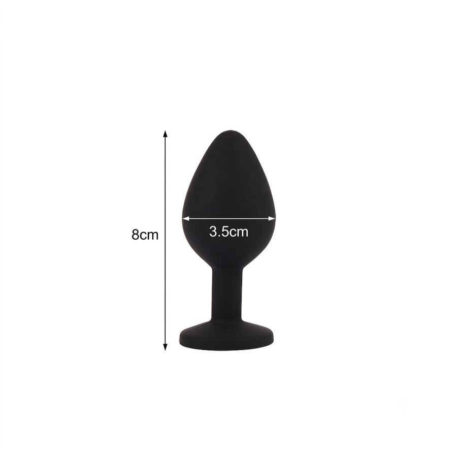 Phích Cắm Hậu Môn Silicone Senuelo Booty Fantasy Gem Plug Size M chính hãng - silicone mềm mại, chất liệu an toàn cho da, dễ vệ sinh - giao hàng che tên kín đáo
