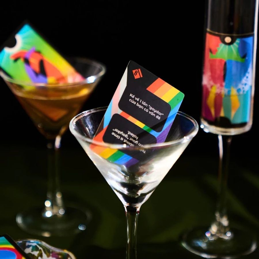 Bộ Thẻ Bài Drinking Game Say Queer Dành Cho chính hãng - chất liệu an toàn cho da, dễ vệ sinh, êm ái khi dùng - giao hàng che tên kín đáo