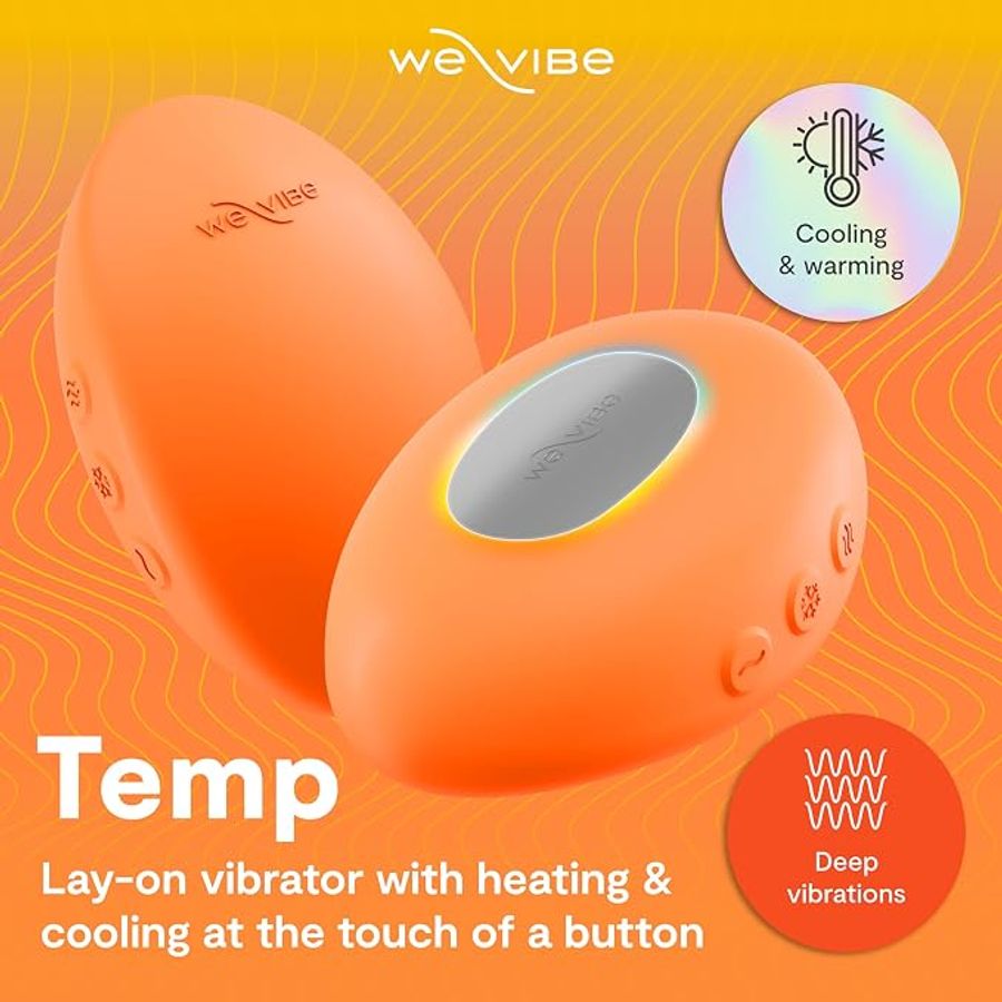 Máy Rung Kích Thích Âm Vật We Vibe Temp chính hãng - chống nước, silicone cao cấp, chất liệu an toàn cho da - giao hàng che tên kín đáo