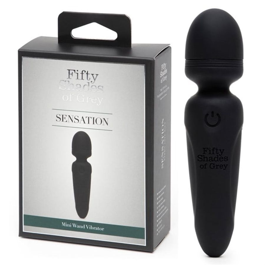 Chày Rung Mini Fifty Shades of Grey Sensation chính hãng - chất liệu an toàn cho da, dễ vệ sinh, êm ái khi dùng - giao hàng che tên kín đáo