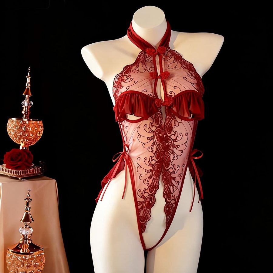 Bộ Bodysuit Cosplay Sexy Trend ST21 Màu Đỏ chính hãng - chất vải mềm mát, đường may tỉ mỉ, tôn dáng quyến rũ - giao hàng che tên kín đáo