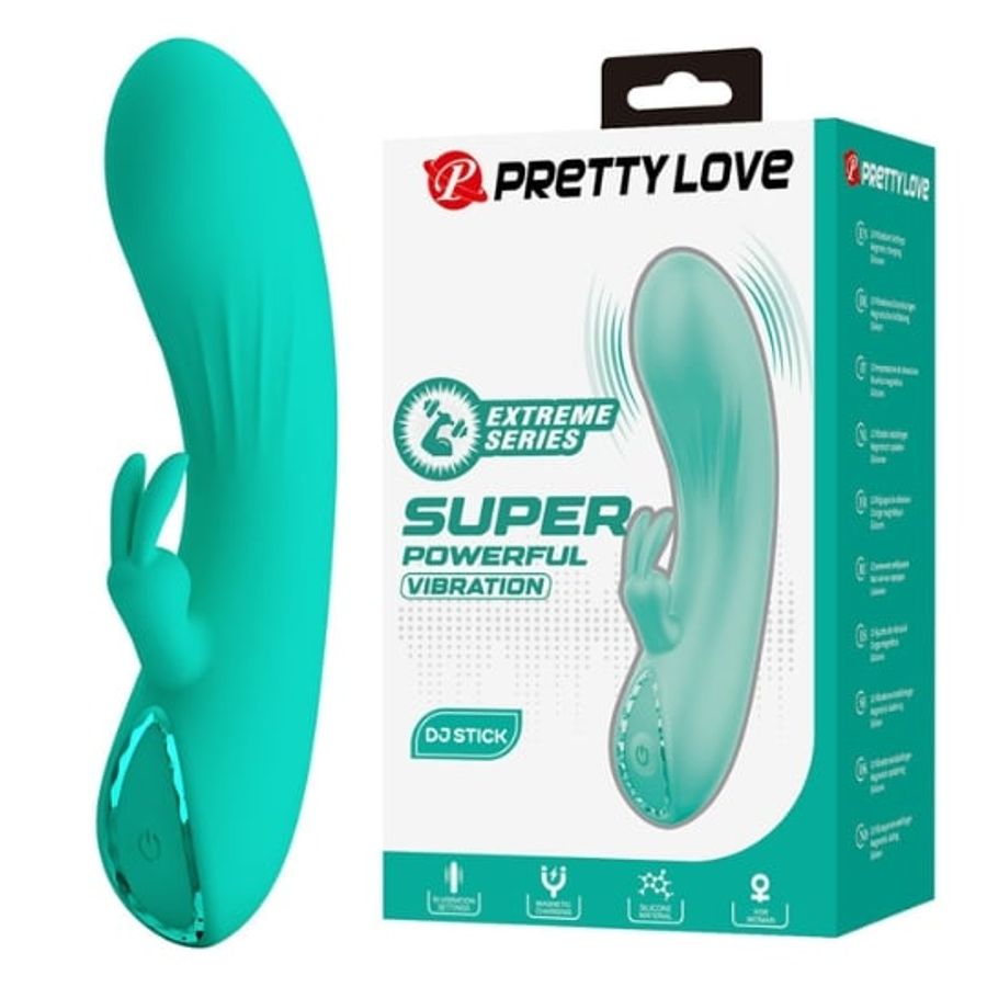 Dương Vật Giả Pretty Love Dj Stick chính hãng - sạc USB, silicone mềm mại, chất liệu an toàn cho da - giao hàng che tên kín đáo