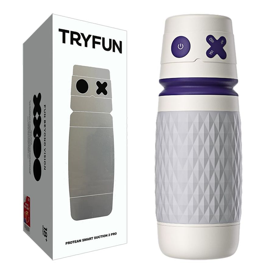 Âm Đạo Giả Tryfun 2 Pro Điều Khiển App chính hãng - sạc USB, silicone mềm mại, chất liệu an toàn cho da - giao hàng che tên kín đáo