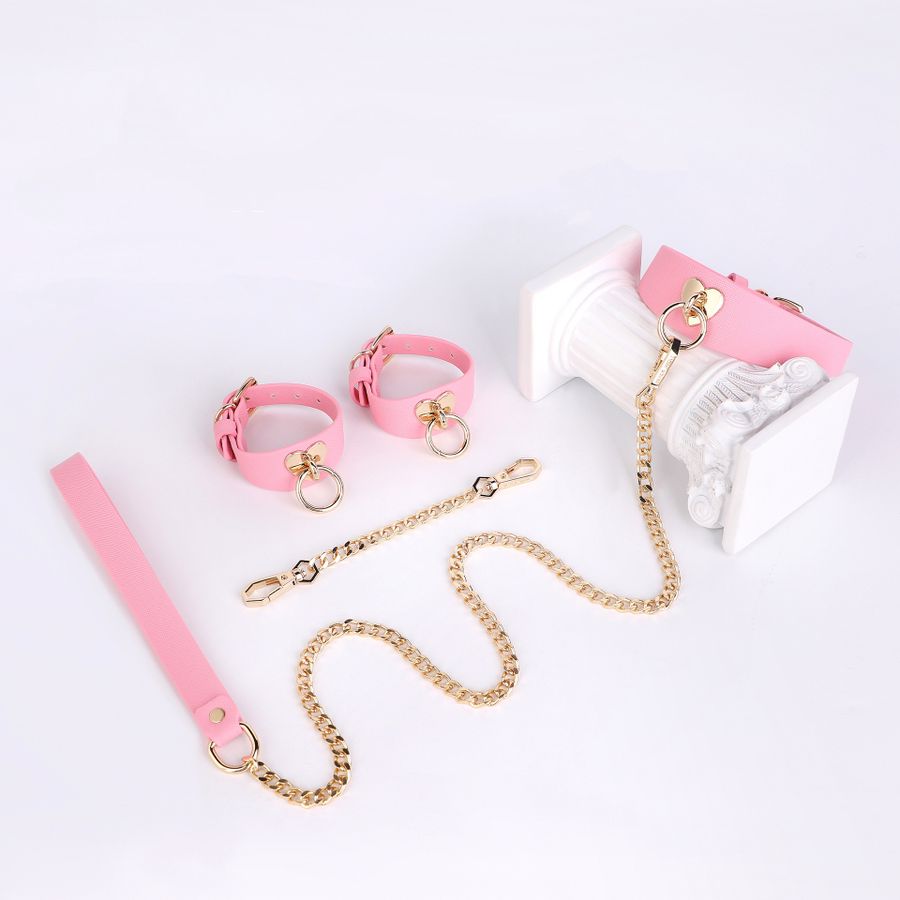 Bộ Dụng Cụ Newbie Pink SM chính hãng - chất liệu an toàn cho da, dễ vệ sinh, êm ái khi dùng - giao hàng che tên kín đáo