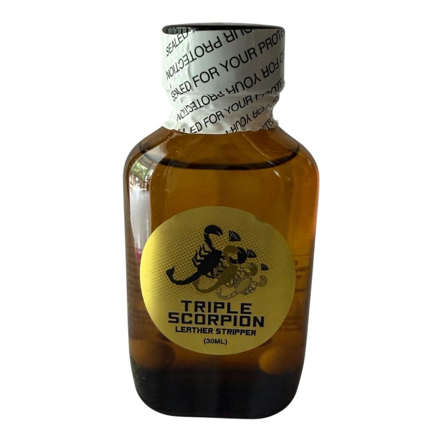 Poppers Mỹ Tripple Scorpion Gold 30ml - Leather stripper