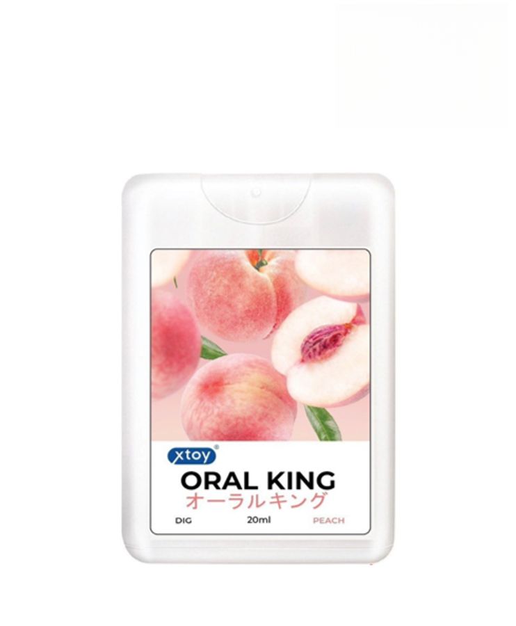 Xịt Thơm Miệng Cấp Tốc Xtoy Oral King Hương Đào chính hãng - thấm nhanh không nhờn rít, dùng trước khi quan hệ, nhỏ gọn dễ mang theo - giao hàng che tên kín đáo
