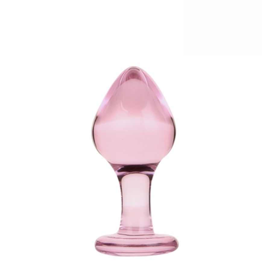 Phích Cắm Hậu Môn Thuỷ Tinh Size M chính hãng - chất liệu an toàn cho da, dễ vệ sinh, êm ái khi dùng - giao hàng che tên kín đáo