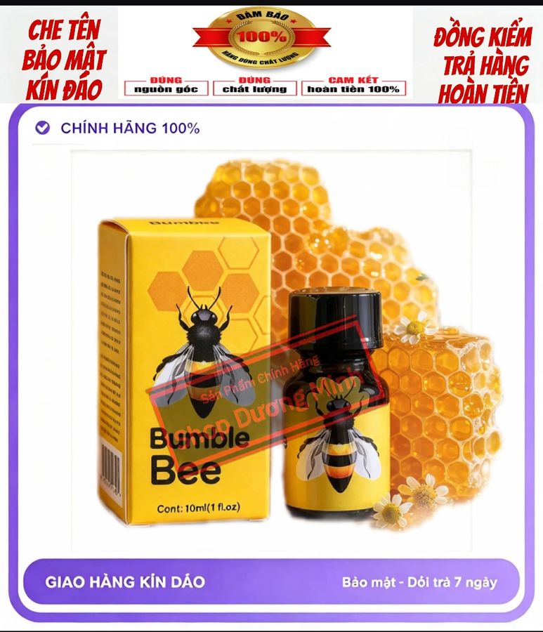 ( Hàng Chính Hãng Cực Mạnh) Popper 10ml USA, Ko Nhức Đầu, Ko Bỏng Mũi 