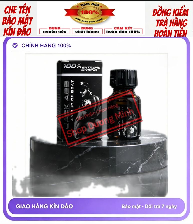 ( Hàng Chính Hãng) Popper 10ml USA, Tác Dụng Nhanh Chóng, Siêu Mạnh,Hít Là Phê Ngay 