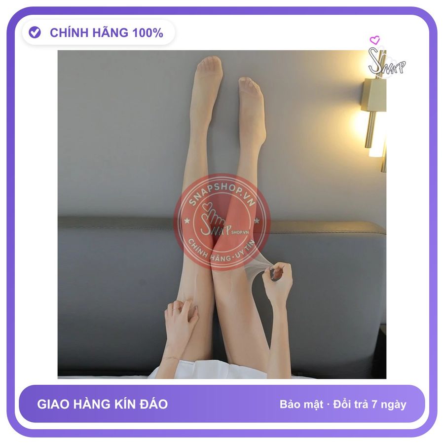 Tất Đùi Lưới Và Lụa Cao Cấp Quần Tất Tất Nude Tự Xé chính hãng - chất lụa mát mềm, phối ren, co giãn thoải mái - giao hàng che tên kín đáo