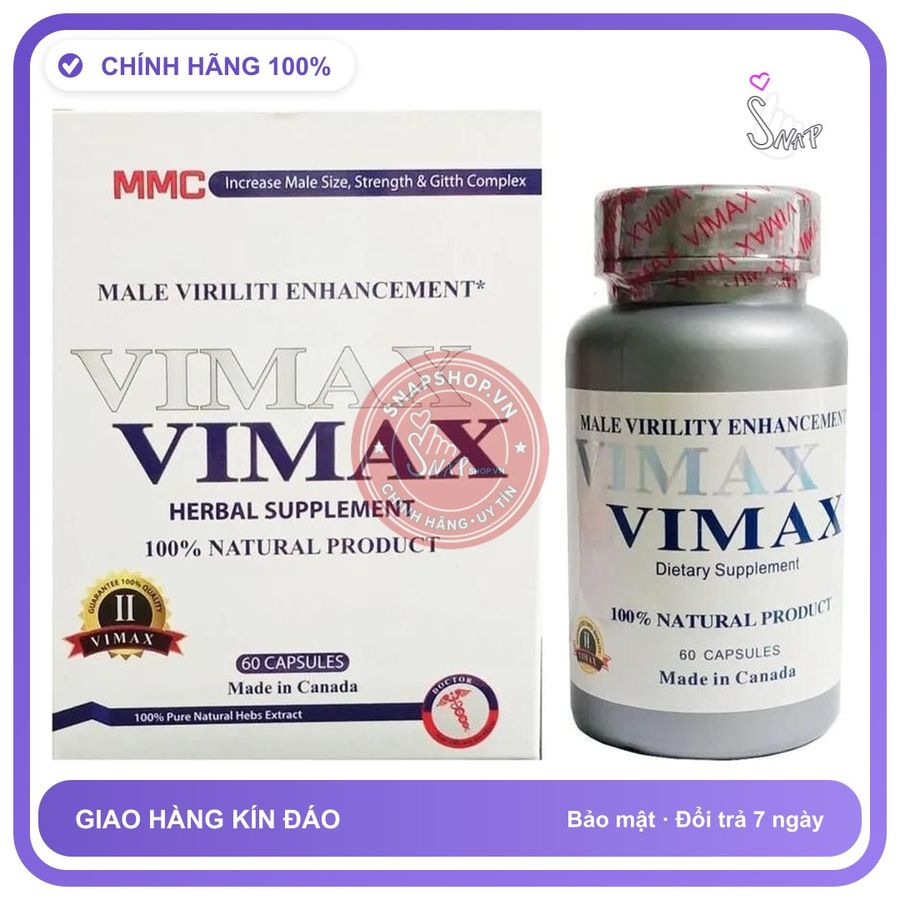 Vimax Hỗ Trợ Tăng Kích Thước Dương Vật Sinh chính hãng - chất liệu an toàn cho da, dễ vệ sinh, êm ái khi dùng - giao hàng che tên kín đáo