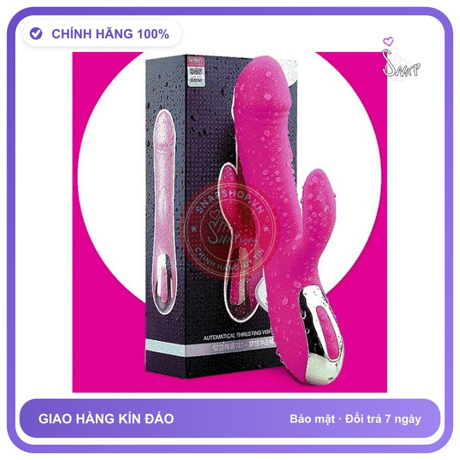 Dương Vật Giả Siêu Cao Cấp LETEN Thunder Toả Nhiệt 42°C chính hãng - sạc USB, chất liệu an toàn cho da, dễ vệ sinh - giao hàng che tên kín đáo