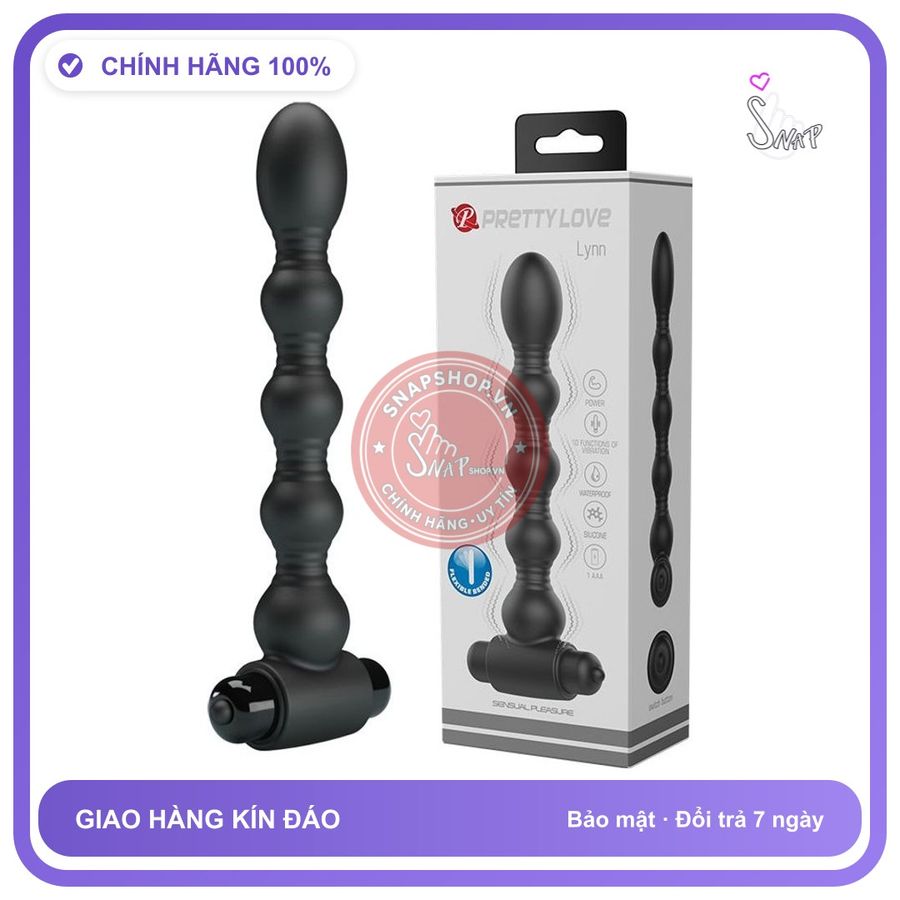 Que Rung Pretty Love Lynn Kích Thích Hậu Môn chính hãng - sạc USB, chống nước, silicone cao cấp - giao hàng che tên kín đáo