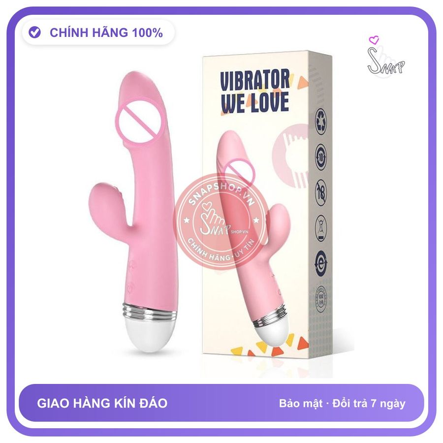 Máy Rung G-Spot Vibrator We Love 10 Chế Độ Rung, Chống Nước chính hãng - sạc USB, chất liệu an toàn cho da, dễ vệ sinh - giao hàng che tên kín đáo