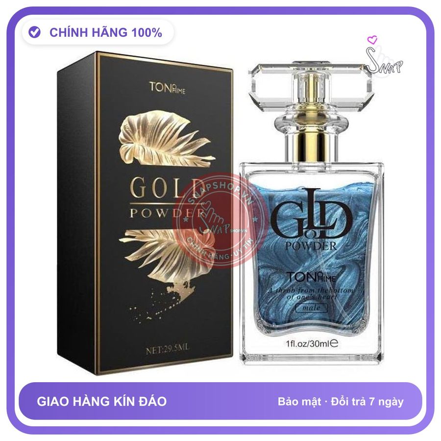 Nước Hoa Kích Thích Nữ Tonohime Gold Powder – Chai 30ml chính hãng - chất liệu an toàn cho da, dễ vệ sinh, êm ái khi dùng - giao hàng che tên kín đáo
