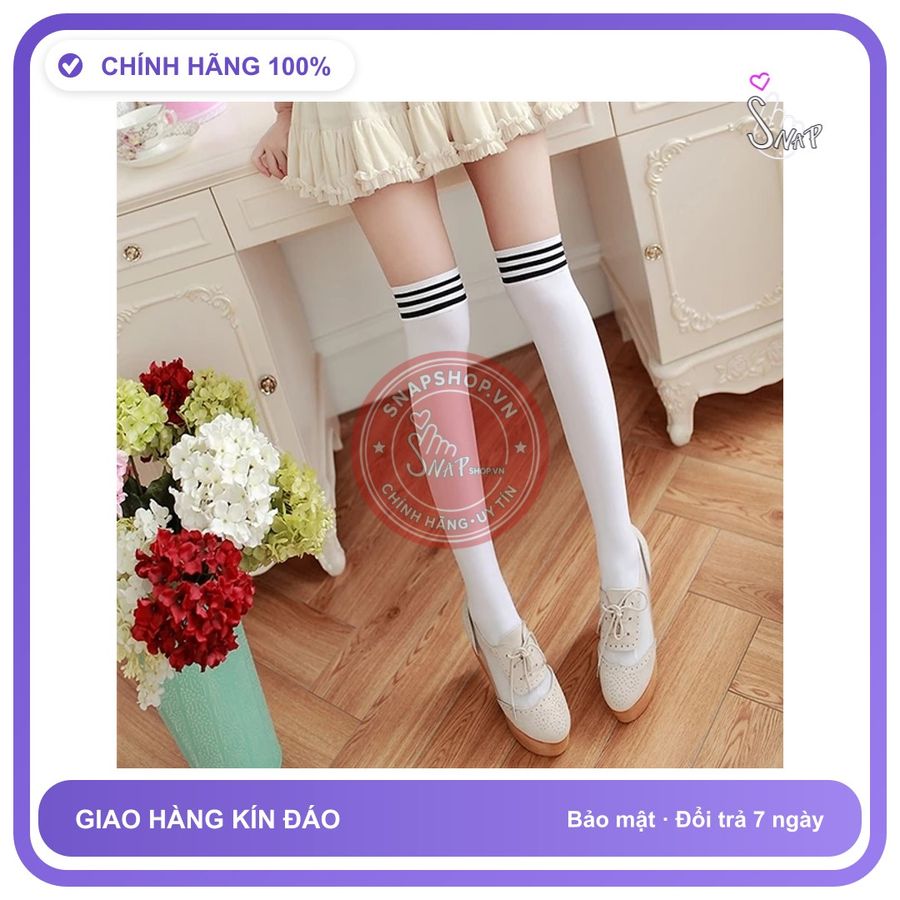 Vớ Cosplay Học Sinh Đen chính hãng - chất vải mềm mát, đường may tỉ mỉ, tôn dáng quyến rũ - giao hàng che tên kín đáo