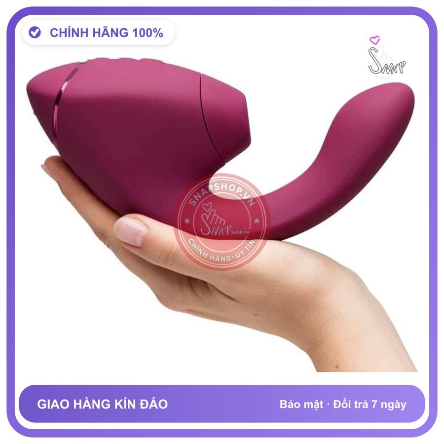 Womanizer Next Duo Máy Hút Âm Vật Không Chạm chính hãng - 14 mức rung, chống nước, silicone y tế - giao hàng che tên kín đáo