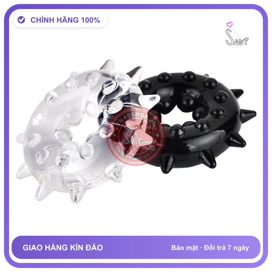 Vòng Đeo Dương Vật Silicon Loại Dày chính hãng - chống nước, silicone y tế, chất liệu an toàn cho da - giao hàng che tên kín đáo