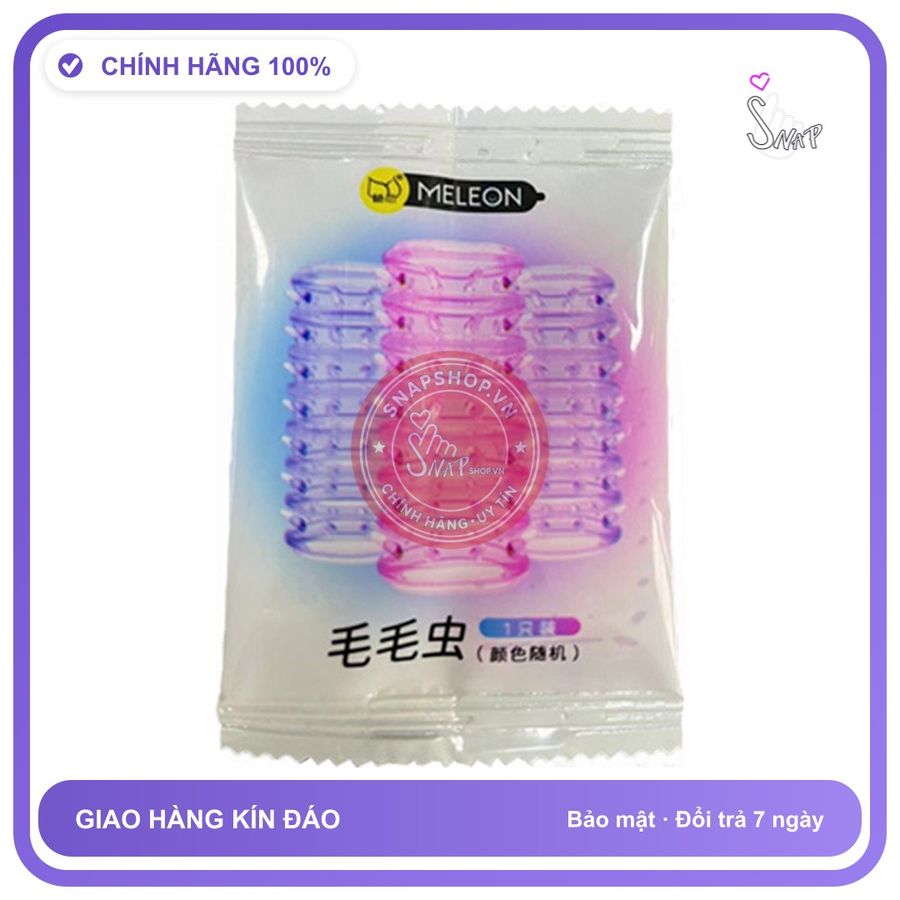 Bao Cao Su Đôn Khúc Giữa Meleon chính hãng - có hương thơm, ôm sát cảm giác thật, chất liệu latex an toàn - giao hàng che tên kín đáo