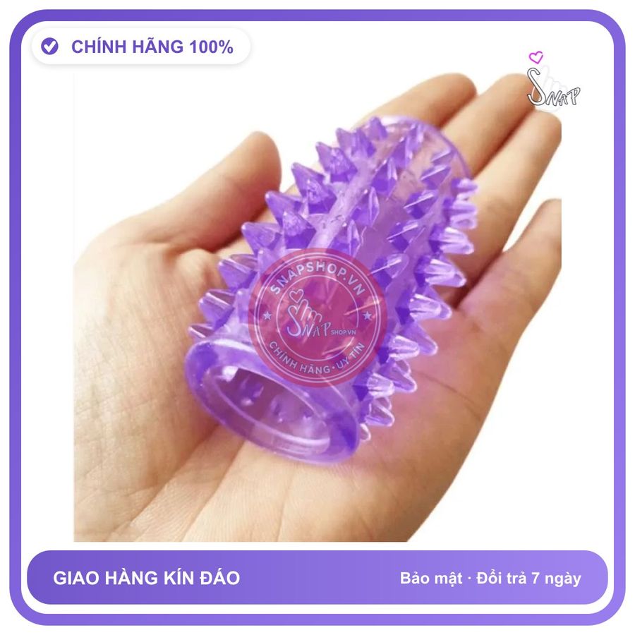 Bao Cao Su Đôn Dên Khúc Giữa Gai Mềm chính hãng - có gai nổi, ôm sát cảm giác thật, chất liệu latex an toàn - giao hàng che tên kín đáo