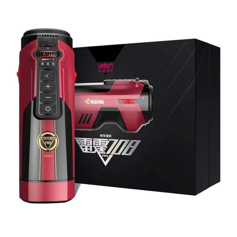 (Che Tên) Âm đạo giả đa năng Leten Future Pro Red [Mã TOY-10039]