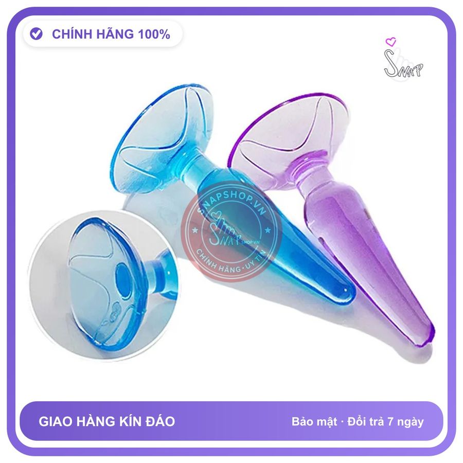 Đế Cắm Hậu Môn Silicon Dẻo Siêu Nhỏ Jack Mini Anal chính hãng - sạc USB, silicone mềm mại, chất liệu an toàn cho da - giao hàng che tên kín đáo