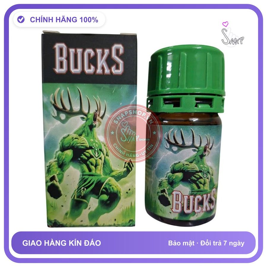 Popper Bucks USA Chính Hãng 40ml - chai 40ml, hương dịu không nồng, hàng chuẩn nhập khẩu - giao hàng che tên kín đáo