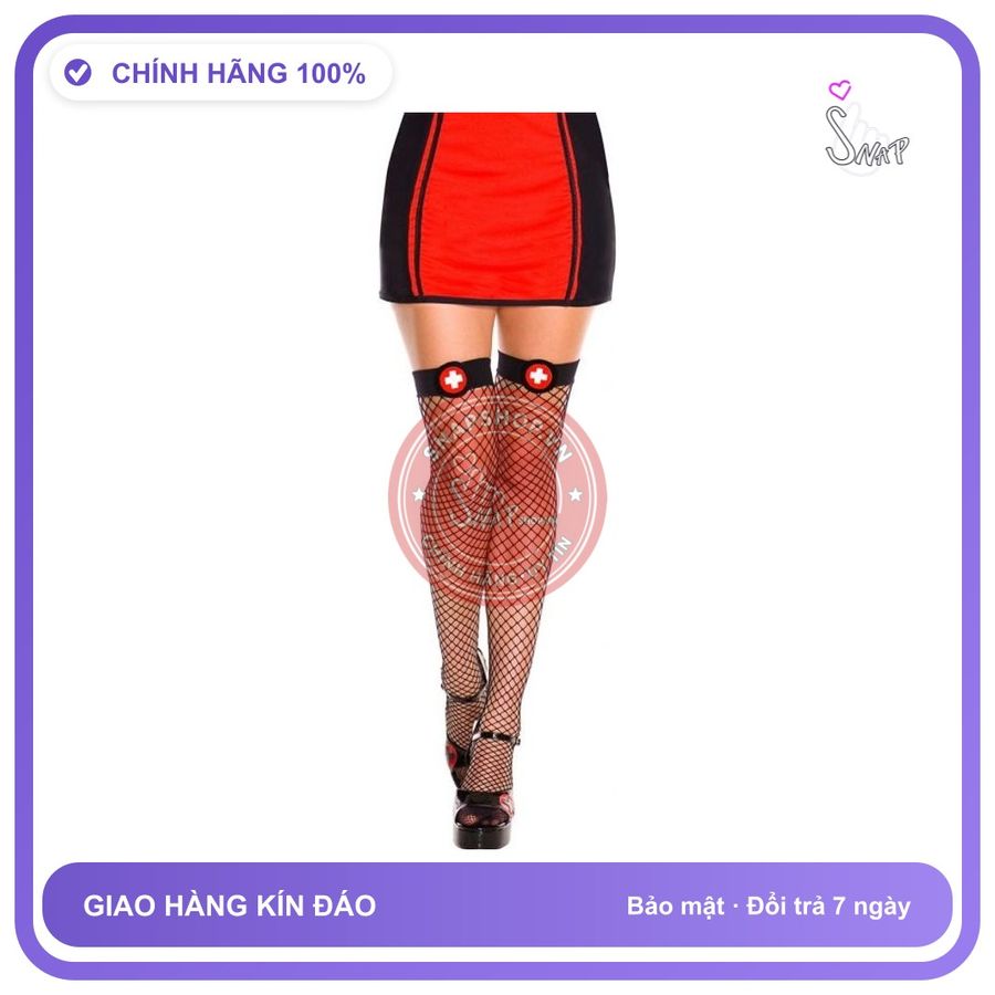 Vớ Lưới Đùi Y Tá chính hãng - co giãn thoải mái, chất vải mềm mát, đường may tỉ mỉ - giao hàng che tên kín đáo