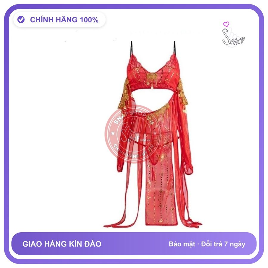 Váy Ngủ Cosplay Cổ Trang Quyến Rũ chính hãng - co giãn thoải mái, chất vải mềm mát, đường may tỉ mỉ - giao hàng che tên kín đáo