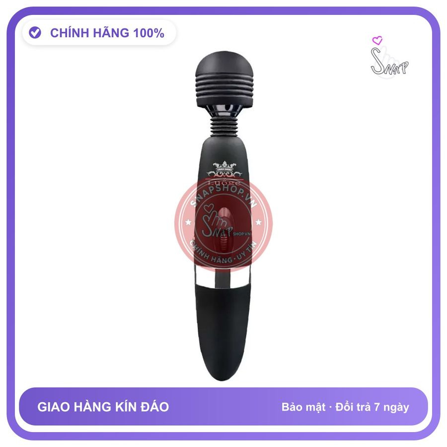 Chày Rung Louge King Kong R S chính hãng - sạc USB, rung êm không tiếng động, chống nước - giao hàng che tên kín đáo