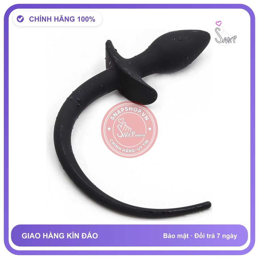 Plug Đuôi Chó Cắm Hậu Môn Đồ chơi BDSM chính hãng - silicone y tế, chất liệu an toàn cho da, dễ vệ sinh - giao hàng che tên kín đáo