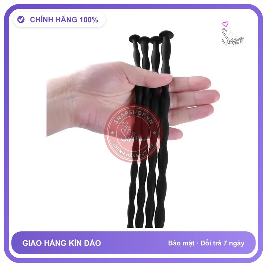 Sounding Kích Thích Niệu Đạo 0.8cm chính hãng - silicone cao cấp, chất liệu an toàn cho da, dễ vệ sinh - giao hàng che tên kín đáo