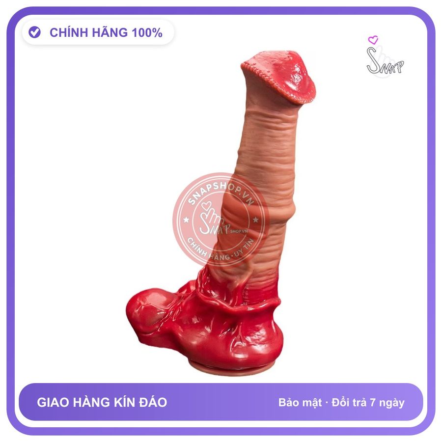 Dương Vật Giả Alien Như Thật Silicon Mềm Mịn chính hãng - sạc USB, silicone mềm, chất liệu an toàn cho da - giao hàng che tên kín đáo