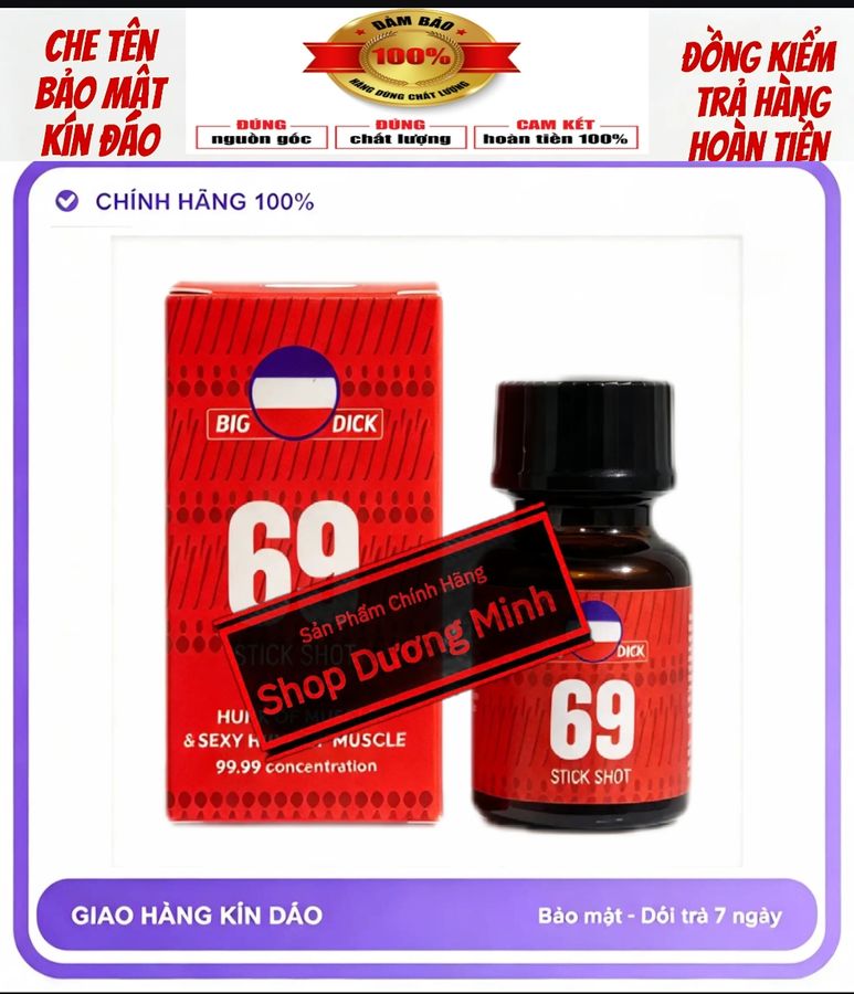 ( Hàng Chính Hãng USA) Chai Hít Kích Thích Hưng Phấn, Cho Nam Nữ, Tác Dụng Nhanh, Phê Rất Lâu, Ko tác dụng hoàn tiền 