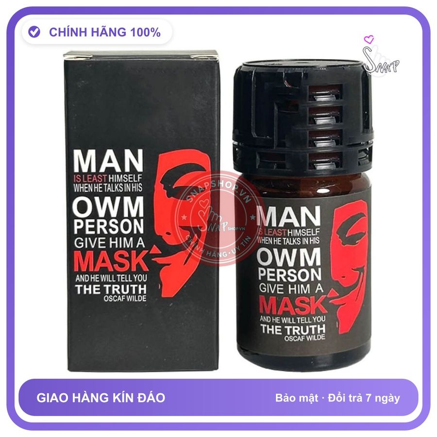 Popper Anonymous 40ml chính hãng - chai 40ml, hương dịu không nồng, hàng chuẩn nhập khẩu - giao hàng che tên kín đáo