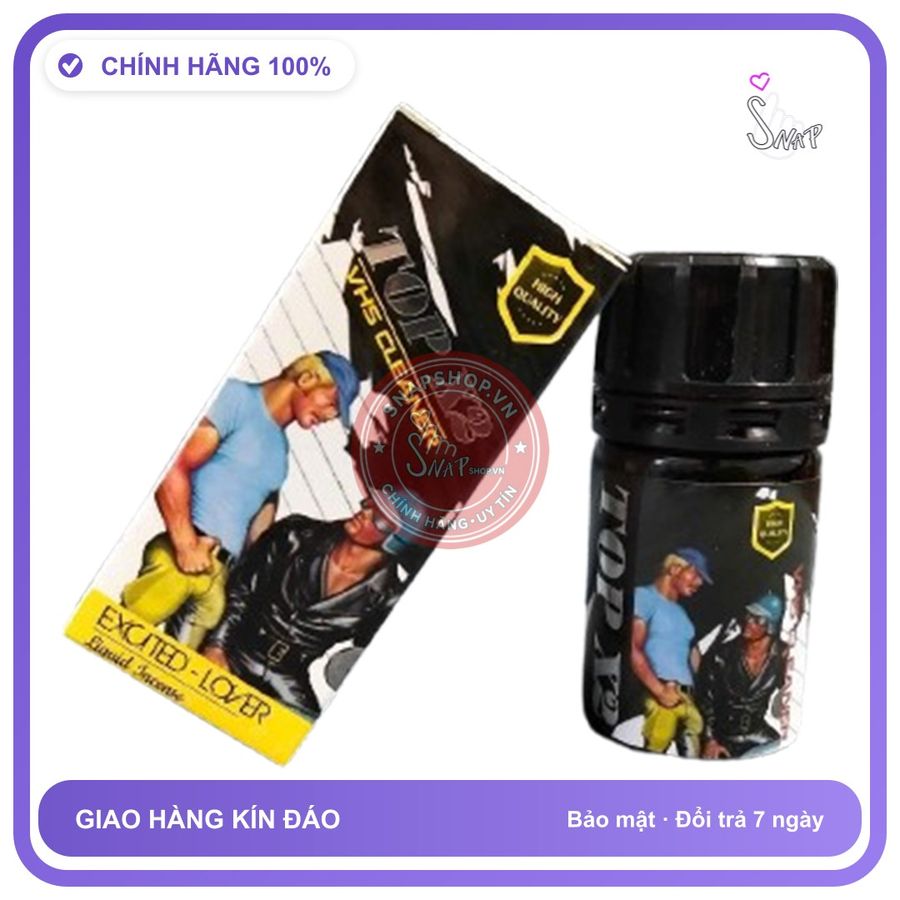 Popper Top X2 40ml Chính Hãng Dành Cho Top - chai 40ml, hàng chuẩn nhập khẩu, nắp kín không bay hơi - giao hàng che tên kín đáo