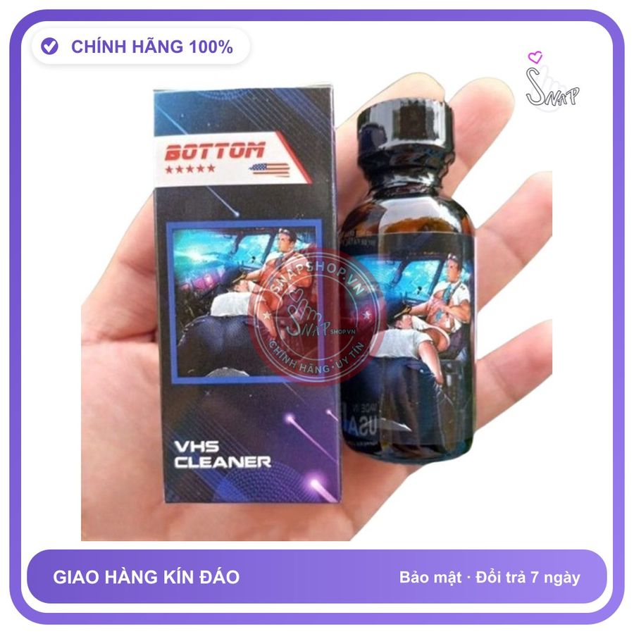 Popper Bottom 30ml Chai Tròn Chính Hãng Cho Bot - chai 30ml, hương dịu không nồng, hàng chuẩn nhập khẩu - giao hàng che tên kín đáo