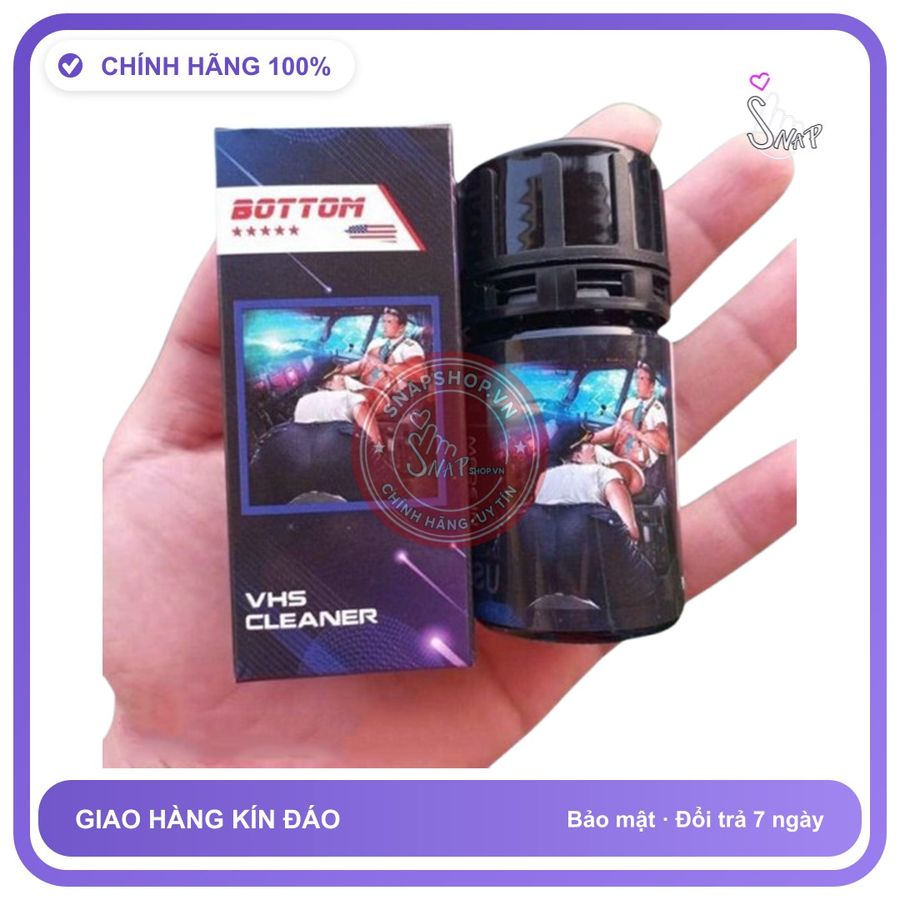 Popper Bottom 40ml Chính Hãng Dành Cho Bot - chai 40ml, hàng chuẩn nhập khẩu, nắp kín không bay hơi - giao hàng che tên kín đáo