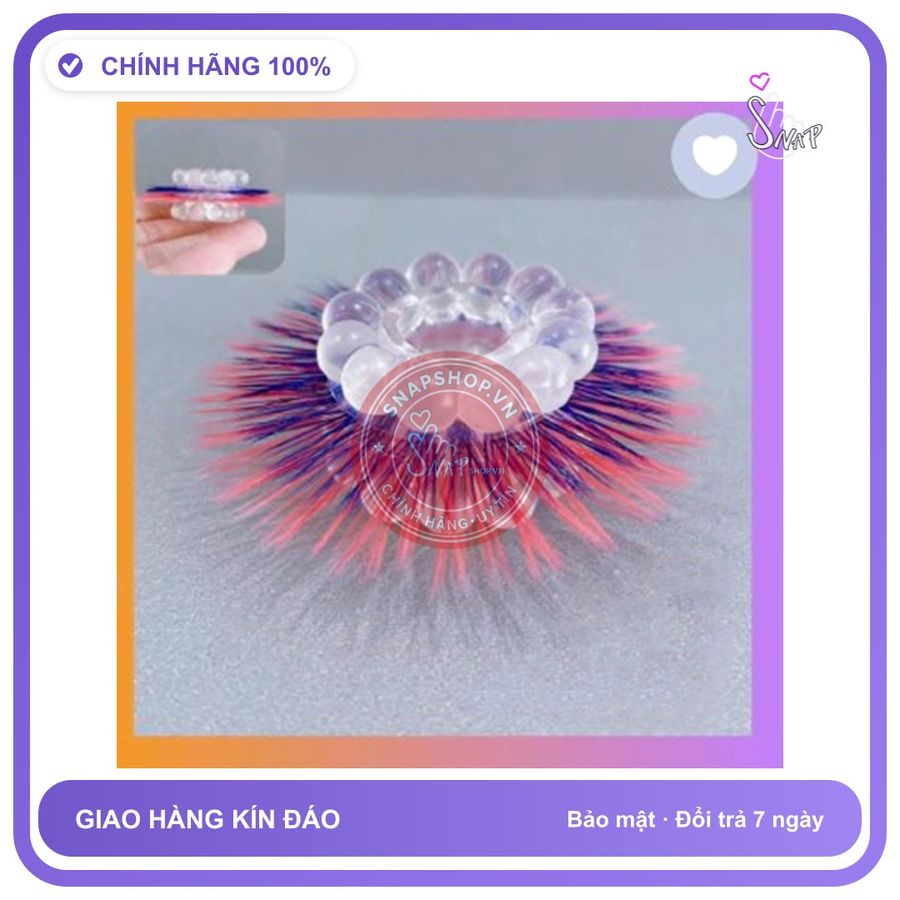 Vòng Đeo Dương Vật Gồm Bi Và Lông Ngựa Kép Thẳng Màu chính hãng - silicone mềm mại, chất liệu an toàn cho da, dễ vệ sinh - giao hàng che tên kín đáo