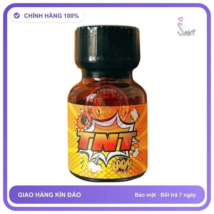 Popper TNT 10ml Chính Hãng Mỹ USA PWD - chai 10ml, hàng chuẩn nhập khẩu, nắp kín không bay hơi - giao hàng che tên kín đáo
