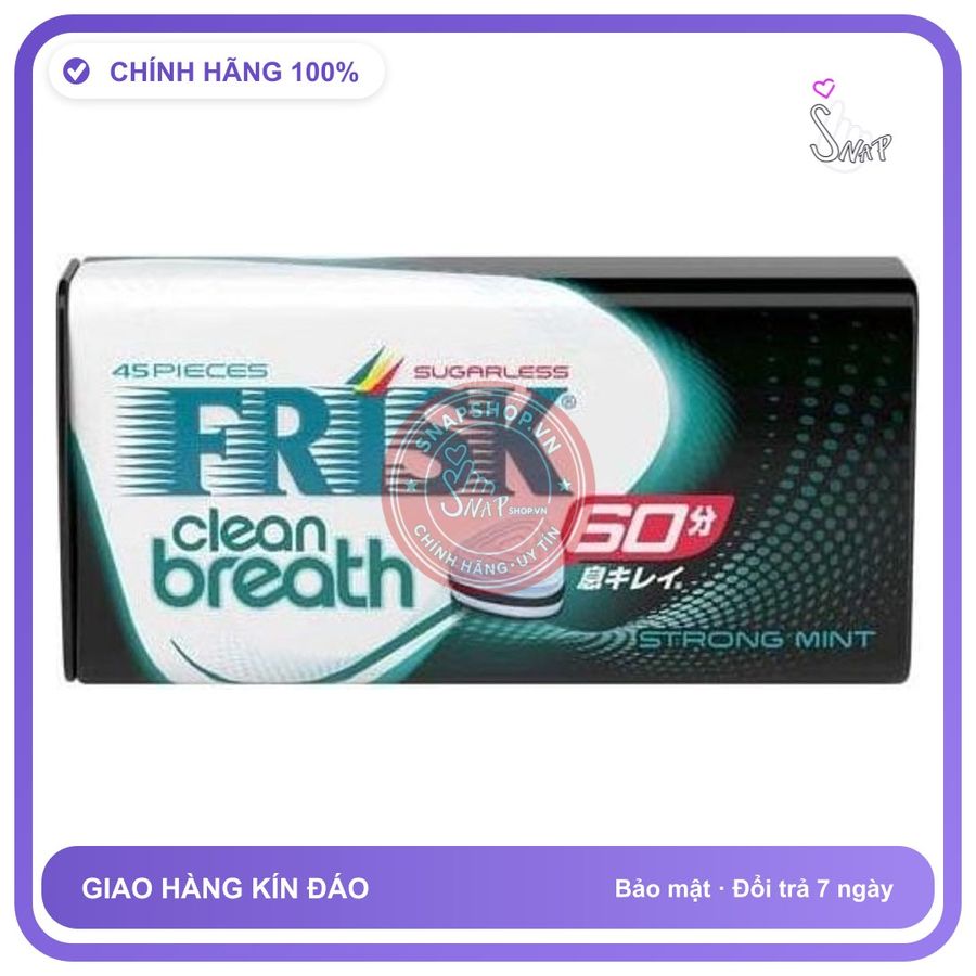 Kẹo Ngậm Bạc Hà The Mát Frisk Neo Peppermint chính hãng - sạc USB, chất liệu an toàn cho da, dễ vệ sinh - giao hàng che tên kín đáo