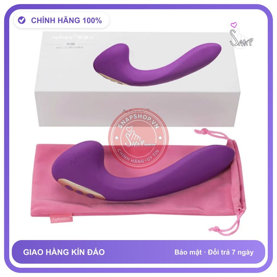 Máy Massage Vùng Kín Aphojoy Khơi Dậy Khoái Cảm Tột Đỉnh chính hãng - chất liệu an toàn cho da, dễ vệ sinh, êm ái khi dùng - giao hàng che tên kín đáo