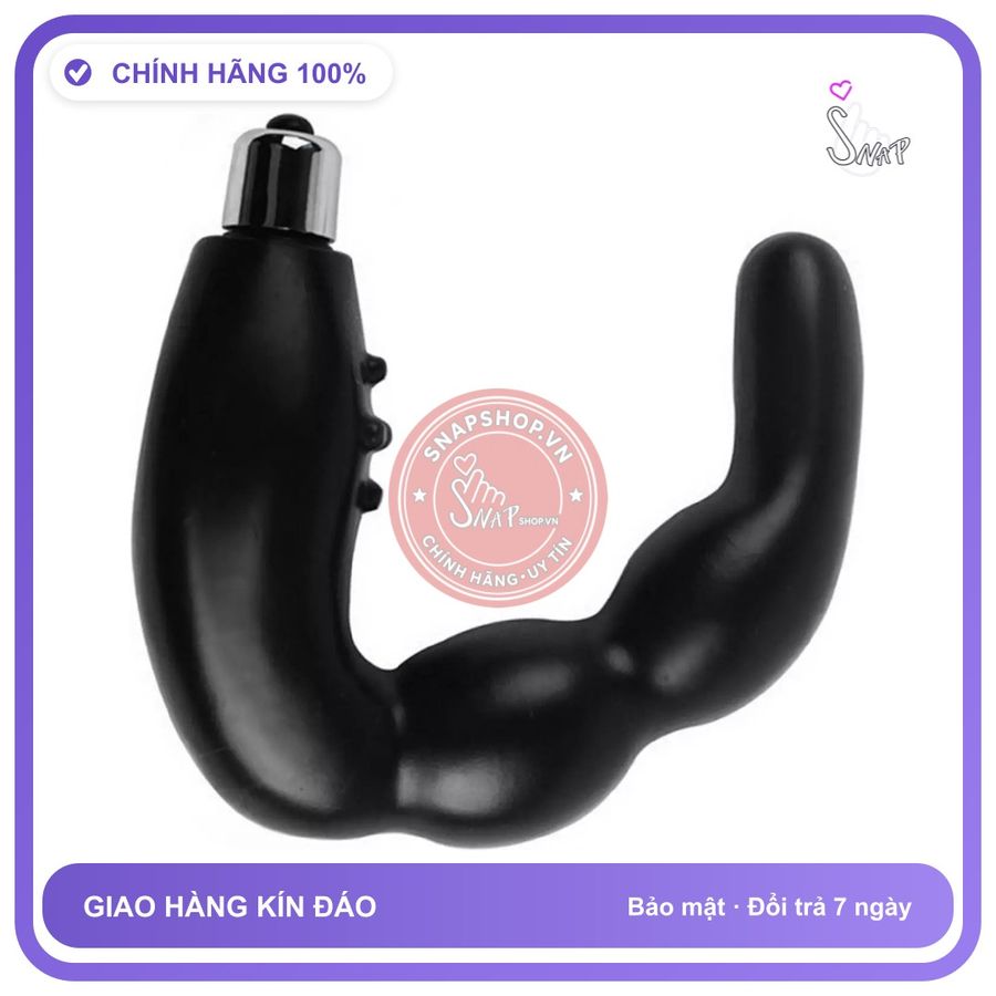 Máy Mát Xa Chữ C Có Gai Kích Thích chính hãng - sạc USB, silicone mềm mại, chất liệu an toàn cho da - giao hàng che tên kín đáo